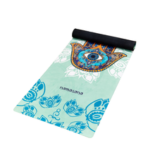 Load image into Gallery viewer, NAMASANA LUXURY YOGA MAT SET | ECO- FRIENDLY NON SLIP | IDEAL FOR HOT YOGA AND PILATES
